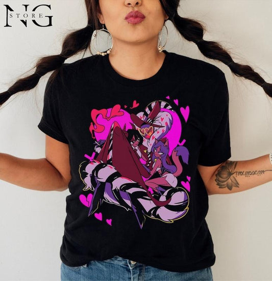 Valentino Hazbin Hotel Characters, Hazbin Hotel Tshirt