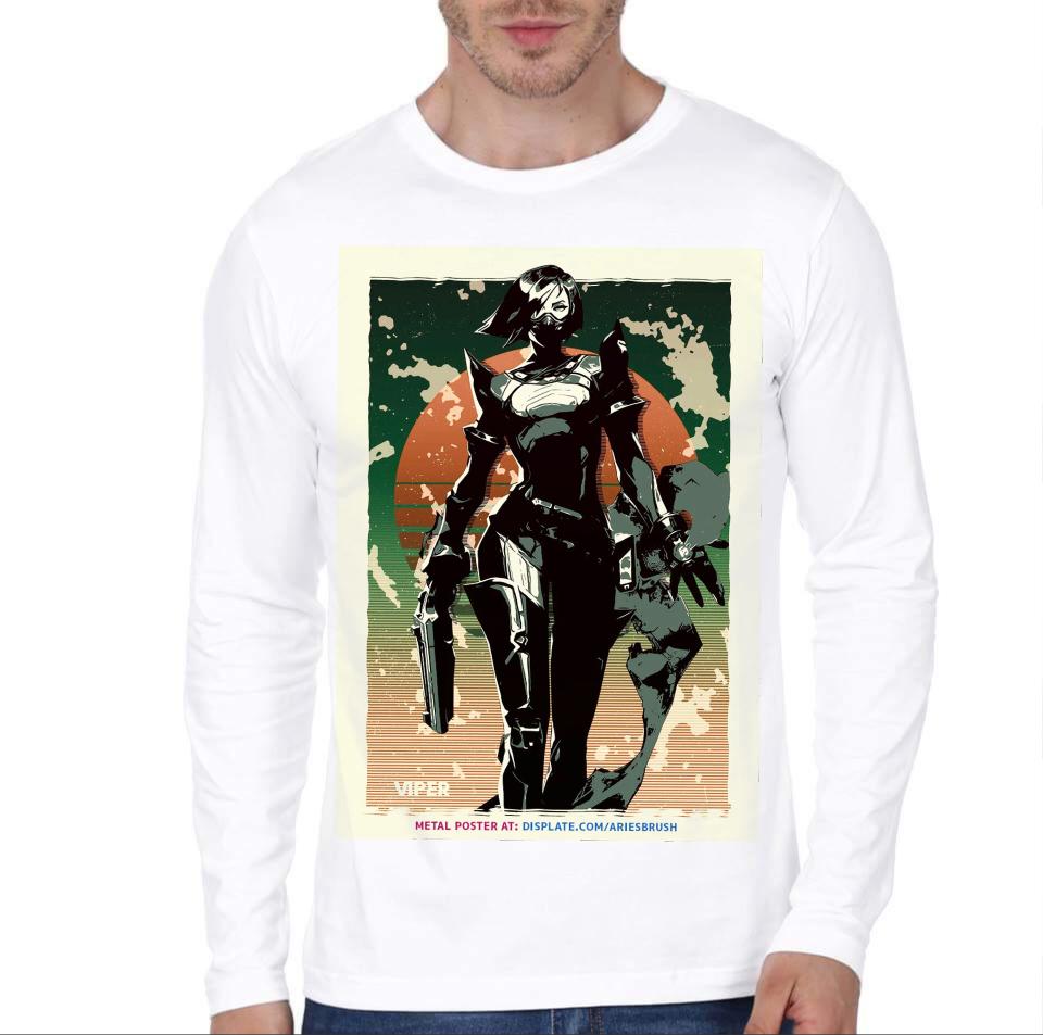 Valorant Full Sleeve T-Shirt Hoodie, Sweatshirt | PureTeeCo.com