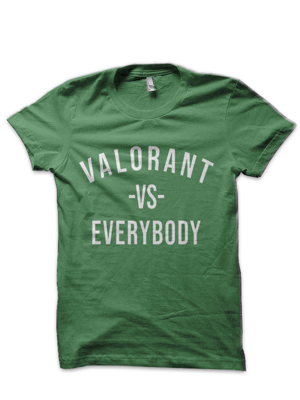 Valorant Vs Everybody T-Shirt Hoodie, Sweatshirt | PureTeeCo.com