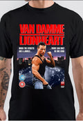 Van Damme Lionheart Black T-Shirt Hoodie, Sweatshirt | PureTeeCo.com