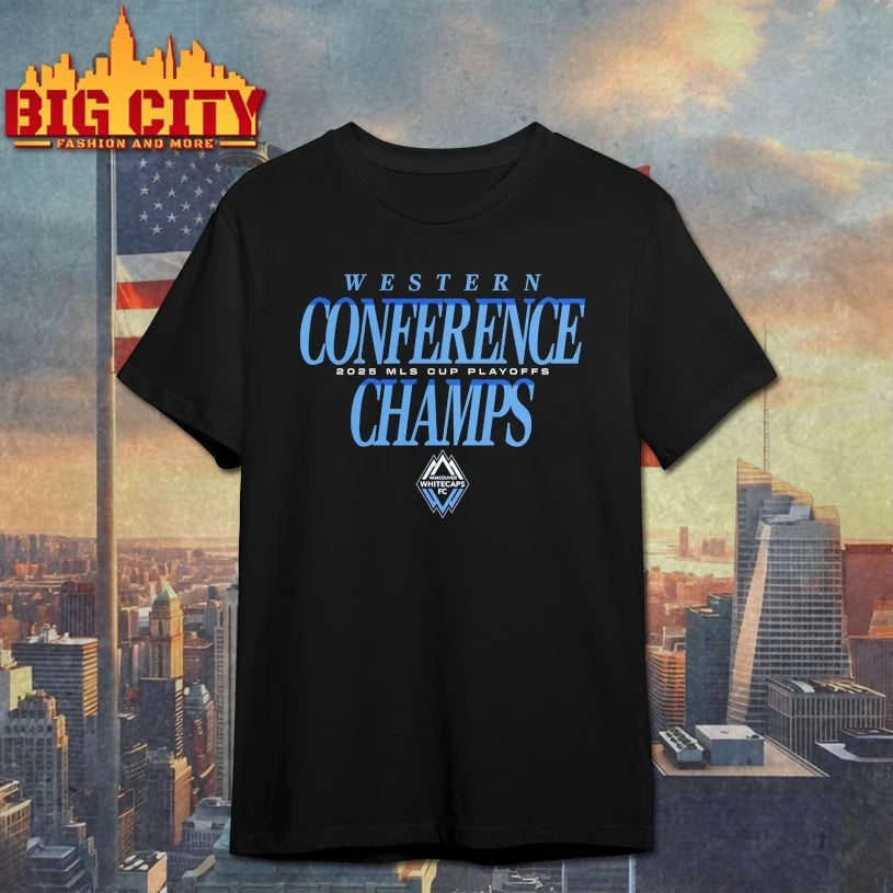 Vancouver Whitecaps FC Western Conference Champs 2025 MLS cup playoff shirt