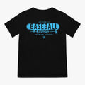 Vandal Youth Tee - Black/Light Blue Hoodie, Sweatshirt | PureTeeCo.com (Image 1)