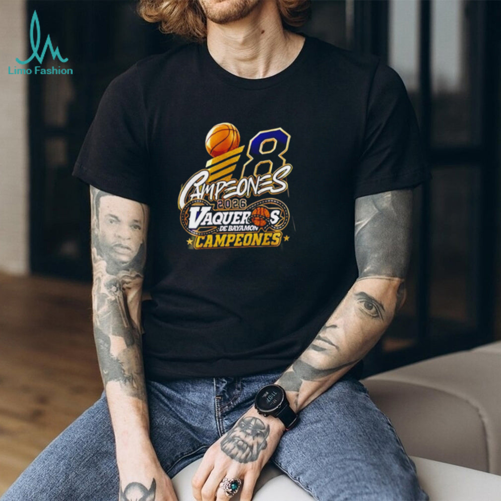 Vaqueros de Bayamon 2026 BSN Champions graphic shirt