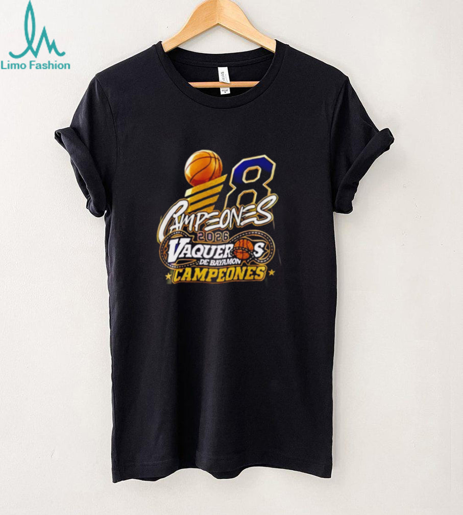 Vaqueros de Bayamon 2026 BSN Champions graphic shirt