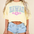 Varsity Hawaii Summer T shirt  | Banana comfort colors t shirt Hoodie, Sweatshirt | PureTeeCo.com
