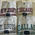 Varsity Hockey Sweatshirt Sweater Comfy Sweatshirt T-Shirts, Hoodie | PureTeeCo.com