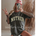 Varsity MOTHER camo T shirt  | Pepper comfort colors t shirt Hoodie, Sweatshirt | PureTeeCo.com
