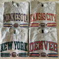Varsity Style Football Sweatshirt Comfortable Fall Sweatshirt T-Shirts, Hoodie | PureTeeCo.com