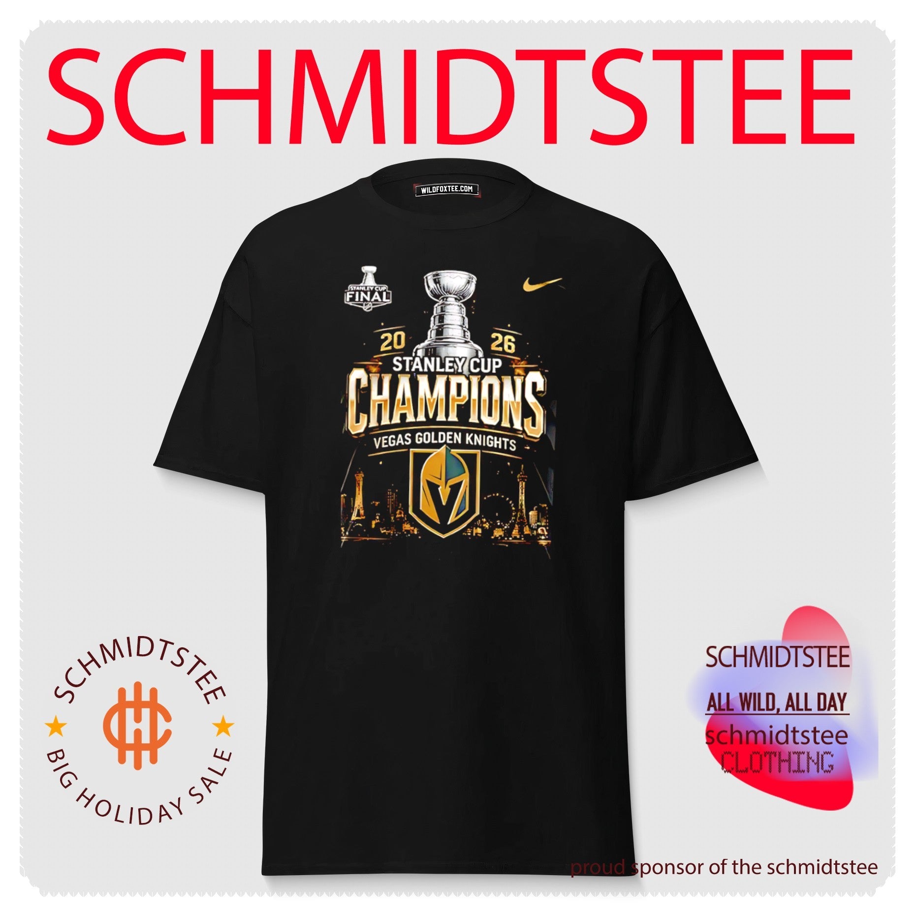 Vegas Golden Knights 2026 Stanley Cup Champions shirt