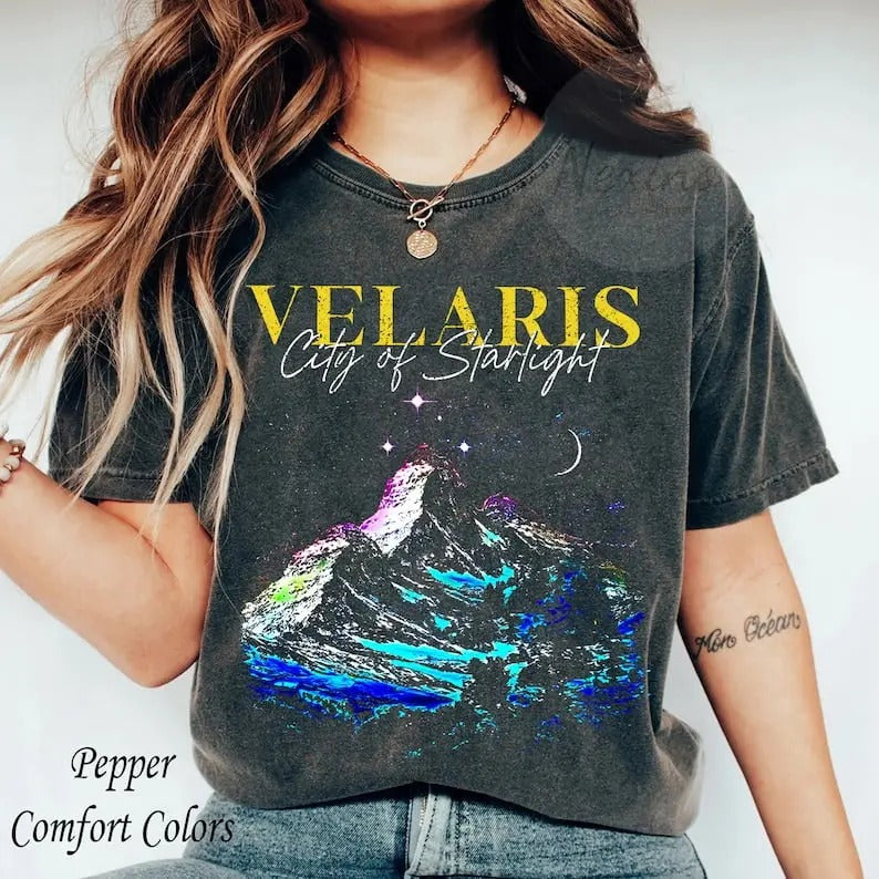 Velaris City of Starlight Acotar Shirt, The Night Court Shirt, Court Of Dreams, Rhysand, Cassian, Sarah J Maas, Booklover...
