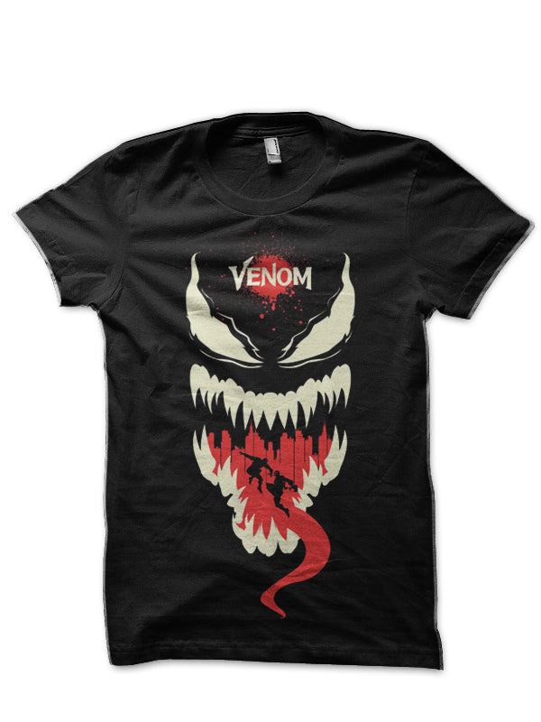 Venom Black T-Shirt Style002 Hoodie, Sweatshirt | PureTeeCo.com