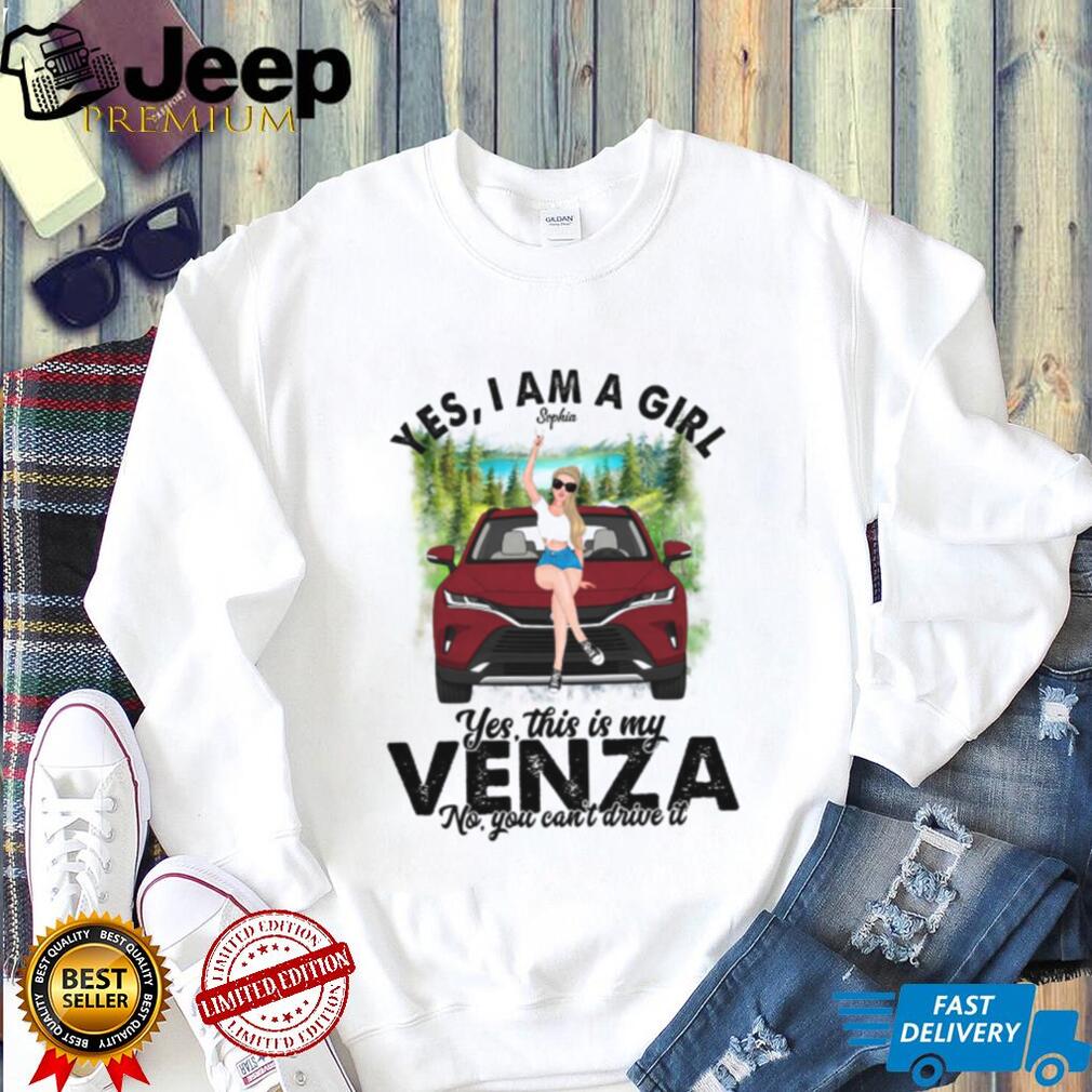 Venza Car Girl Vehicle Lover Custom Shirt
