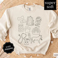 Vet Sweatshirt,  Vet Tech Crewneck, Gift for Veterinarian Technician T-Shirts, Hoodie | PureTeeCo.com