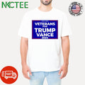 Veterans for Trump Vance 2024 shirt