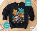 Veterinarian Sweatshirt, Vet Tech Crewneck, Womens Sweatshirt, Gift For Veterinarian T-Shirts, Hoodie | PureTeeCo.com