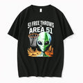 Victor Wembanyama San Antonio Spurs Alien 51 Free Throws Vs Area 51 Tee Tshirts Sweater