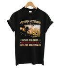 Vietnam Veterans Good Soldiers Betrayed By Gutless Politicians T Shirt Hoodie, Sweatshirt | PureTeeCo.com