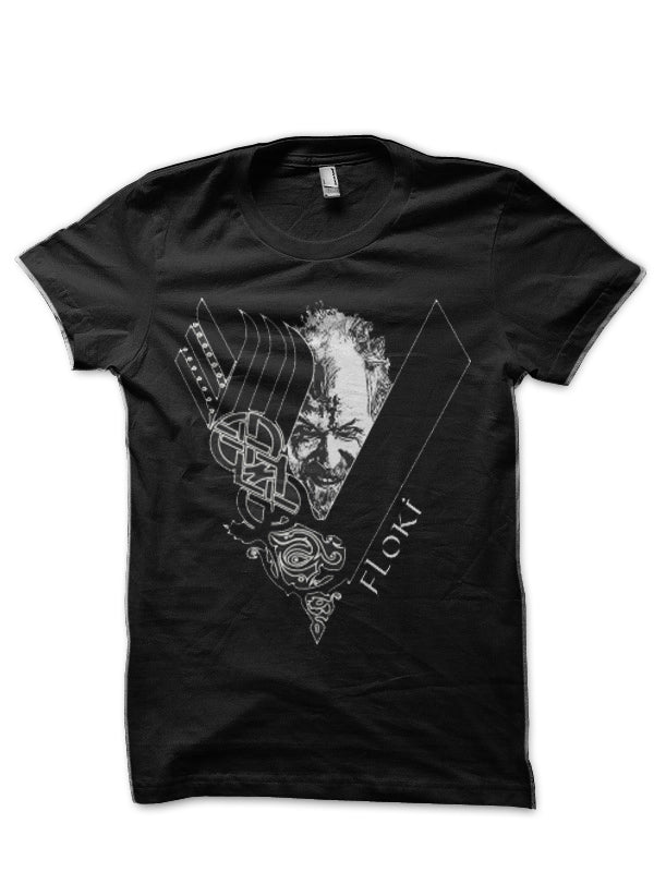 Vikings Black T-Shirt Style002 Hoodie, Sweatshirt | PureTeeCo.com
