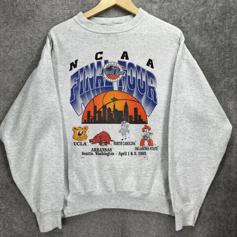 Vintage 1995 NCAA Final Four Sweatshirt T-Shirts, Hoodie | PureTeeCo.com