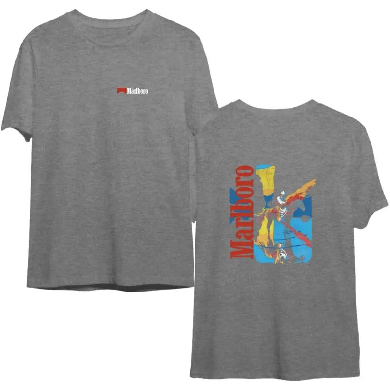 Vintage 80s Marlboro Cowboy, Wild West Marlboro, Vintage Western Cowboy Horse  T-shirt, sweater and Hoodie Sweatshirt