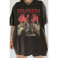 Vintage 90s Feminsm Dr@gon F@ntasy Tee, Unisex Cotton Shirt Hoodie, Sweatshirt | PureTeeCo.com