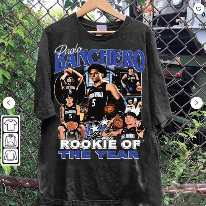 Vintage 90s Graphic Style Paolo Banchero T-shirt - Paolo Banchero T-shirt - Stephen Curry Vintage Tee For Man and Woman...