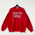 Vintage 90s Texas Tech University Sweatshirt Texas Tech Crewneck Texas Tech Sweater Pullover Texas Tech Red Raiders Print...