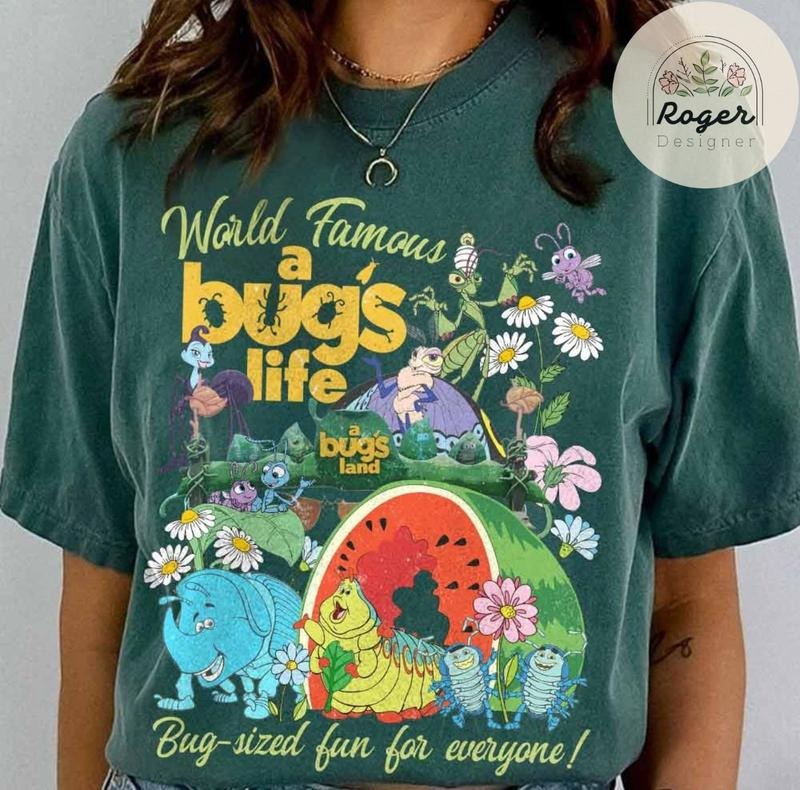 Vintage A Bug's Life A Bug' Land shirt, Cartoon Land Ride shirt, Family trip tee Family Holiday Trip Shirt Hoodie, Sweatshirt