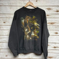 Vintage Animal print crewneck sweatshirt Chipmunk crew neck Outdoor nature Mother earth Earth day sweatshirt boxy fit...