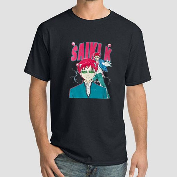 Vintage Anime Saiki K Merch Shirt Hoodie, Sweatshirt | PureTeeCo.com