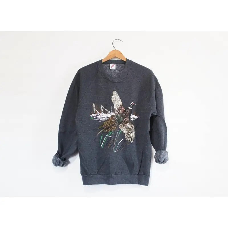 Vintage Bird Wildlife Pheasant Sweatshirt Bird T-Shirt Bird Shirt Bird Sweatshirt Funny Bird Shirt Bird Lover Gift Bird...