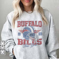 Vintage Buffalo Football Crewneck, Buffalo Bill Sweatshirt, Bill Sweatshirt, Bills Football, Buffalo New York, Buffalo...