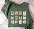 Vintage Canned Pickles Sweatshirt Canning Season Sweatshirt Pickle Lovers Sweater Homemade Pickles Sweaterpickle Jar...