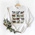 Vintage Cow breed sweatshirt, Cow farm, T-shirt Cotton Hoodie Pullover Sweaters Fabric Unisex | PureTeeCo.com