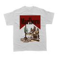 Vintage Cowboy MarlBo Graphic T-shirt - Unisex Style, 100% Cotton - Menswear, Tropical, T-Shirt Hoodie, Sweatshirt