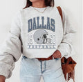 Vintage Dallas Football SweatShirt, Dallas Cowboy SweatShirt, Dallas Sweatshirt, Sunday Football, Women Dallas Tailgate...