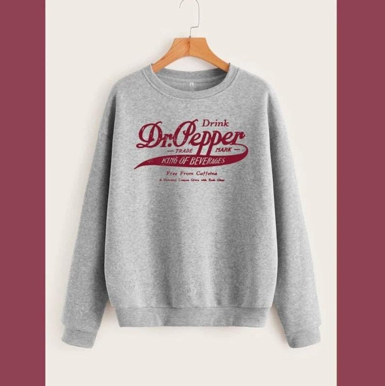 Vintage Dr Pepper Hoodie - 3 Color Options - Unisex Shirt for Dr.Pepper Lovers - Classic Dr Pepper Sweatshirt | PureTeeCo.com