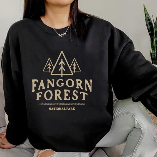 Vintage Fangorn Forest Shirt, Retro National Park Sweatshirt, Book Lovers Tee Shirt, Lord Of The Ring T-shirt, Gift For Bookish, Bookworm