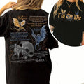 Vintage Fly or Die Shirt, Tairn Andarna Sgaeyl, Basgiath War College Shirt, Bookish Gift for Readers, Fourth Wing, Dragon...