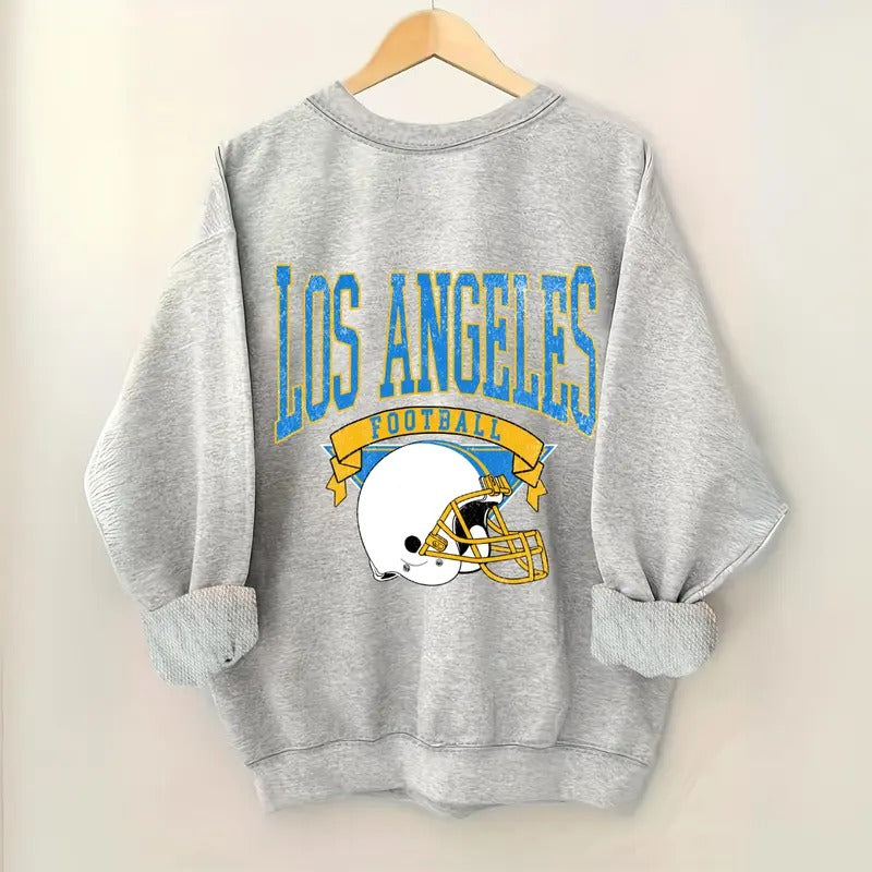 Vintage Football Sweatshirt Hometown Pullover City Love Sporty For Men For Women T-Shirts, Hoodie | PureTeeCo.com