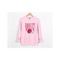 Vintage Football Sweatshirt Pink T-Shirts, Hoodie | PureTeeCo.com