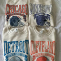 Vintage Football Sweatshirt Sweet Cream T-Shirts, Hoodie | PureTeeCo.com