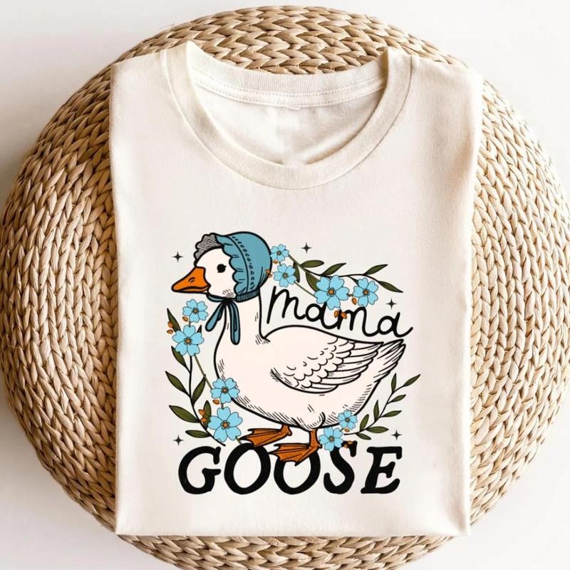 Vintage Goose Mama Tshirt, Mama Goose Tshirt, Goose Tshirt, Love Mama Tshirt, Mothers Day Tshirt, Funny Mom Shirt, Mom...