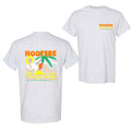 Vintage Hooters Makes You Happy 2 Sided T-Shirt, For Men And Women Hoodie, Sweatshirt | PureTeeCo.com