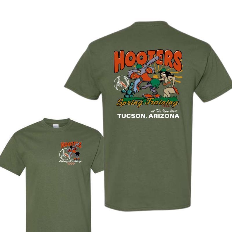 Vintage Hooters Spring Training 199 T-shirt, Unisex Tshirt For Men, For Women Hoodie, Sweatshirt | PureTeeCo.com