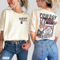Vintage Inspired Shirt, Cowboy Killers, Western Tee, Cowboy Skull Tee, Western Graphic Tee, Cowgirl  T-shirt, sweater ...