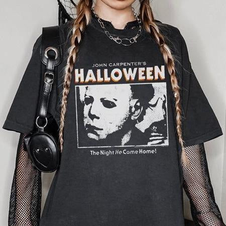 Vintage Michael Myers Tee | Michael Myers Shirt | Horror Halloween Shirt | Halloween End Shirt | Serial Killer Shirt |...