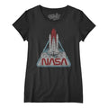 Vintage NASA Shuttle Womens Scoopneck T-Shirt - Black Hoodie, Sweatshirt | PureTeeCo.com