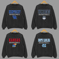 Vintage NCAA College Basketball Sweatshirt Classic Unisex Streetwear Tee 100% Cotton Graphic Crew Neck Short Sleeve...