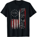Vintage Old American Flag Patriotic 1776 We The People USA T-Shirt Made in USA Hoodie, Sweatshirt | PureTeeCo.com